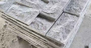 吉林省 芝麻白蘑菇石、自然面