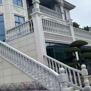 吉林省 芝麻白别墅，栏杆