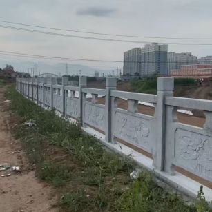 吉林省 石材河道栏杆