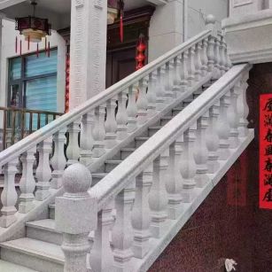 吉林省 天然石材 阳台庭院护栏、栏杆