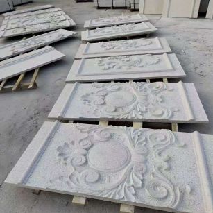 吉林省 芝麻白干挂雕花板