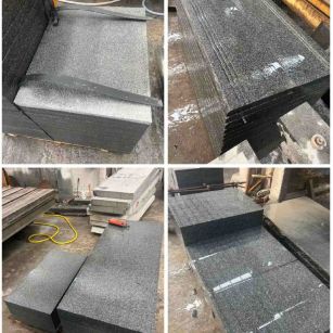 吉林省 芝麻黑地铺石材