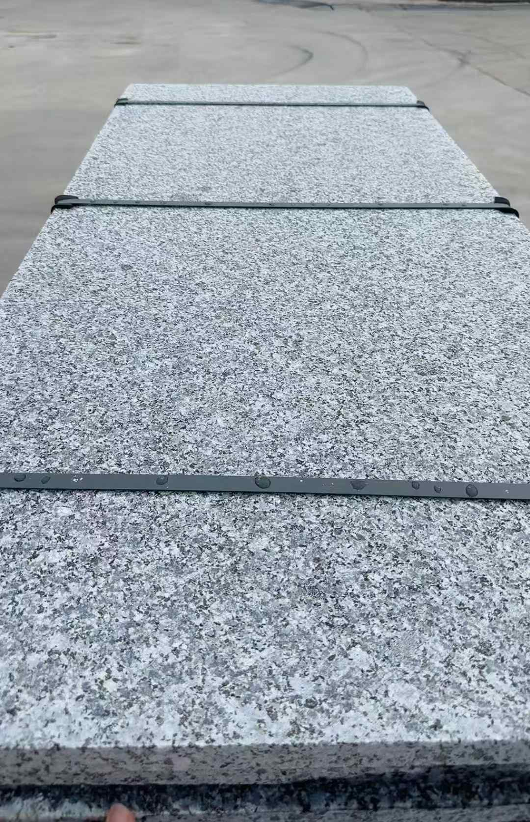 吉林省 芝麻黑火烧面毛板，条板，半成品