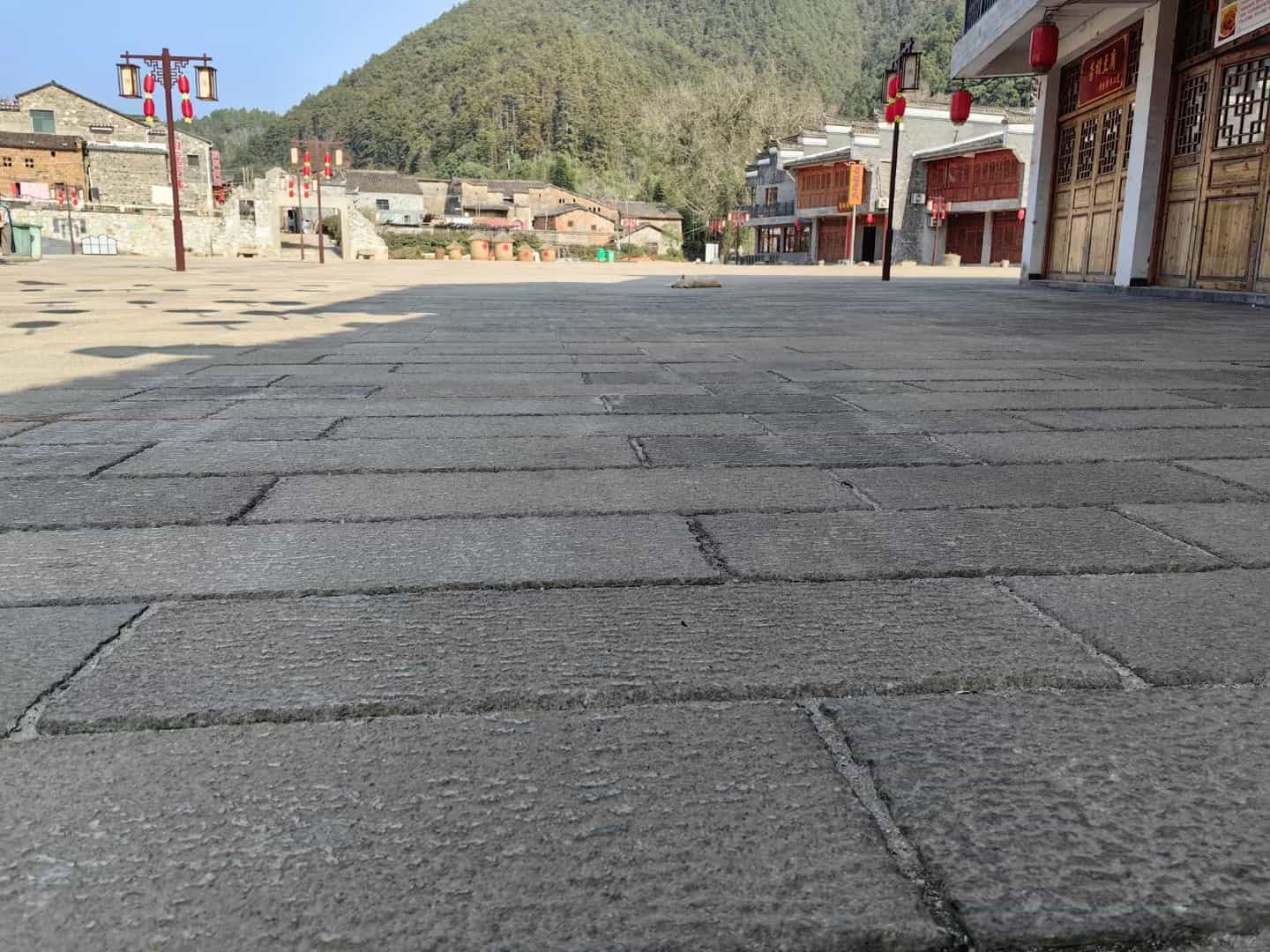 吉林省仿古石铺装效果