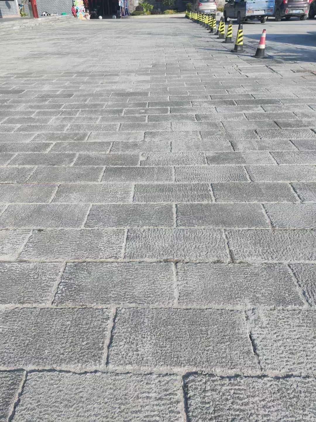 吉林省仿古石铺装效果