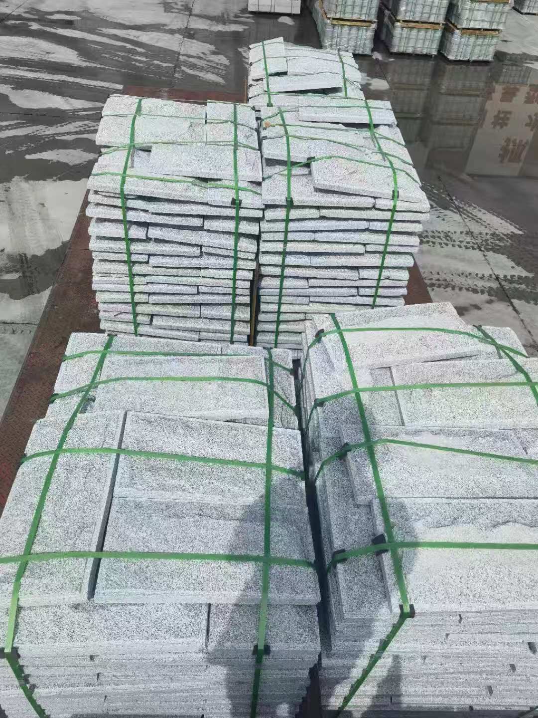 吉林省 芝麻白蘑菇石装车出货