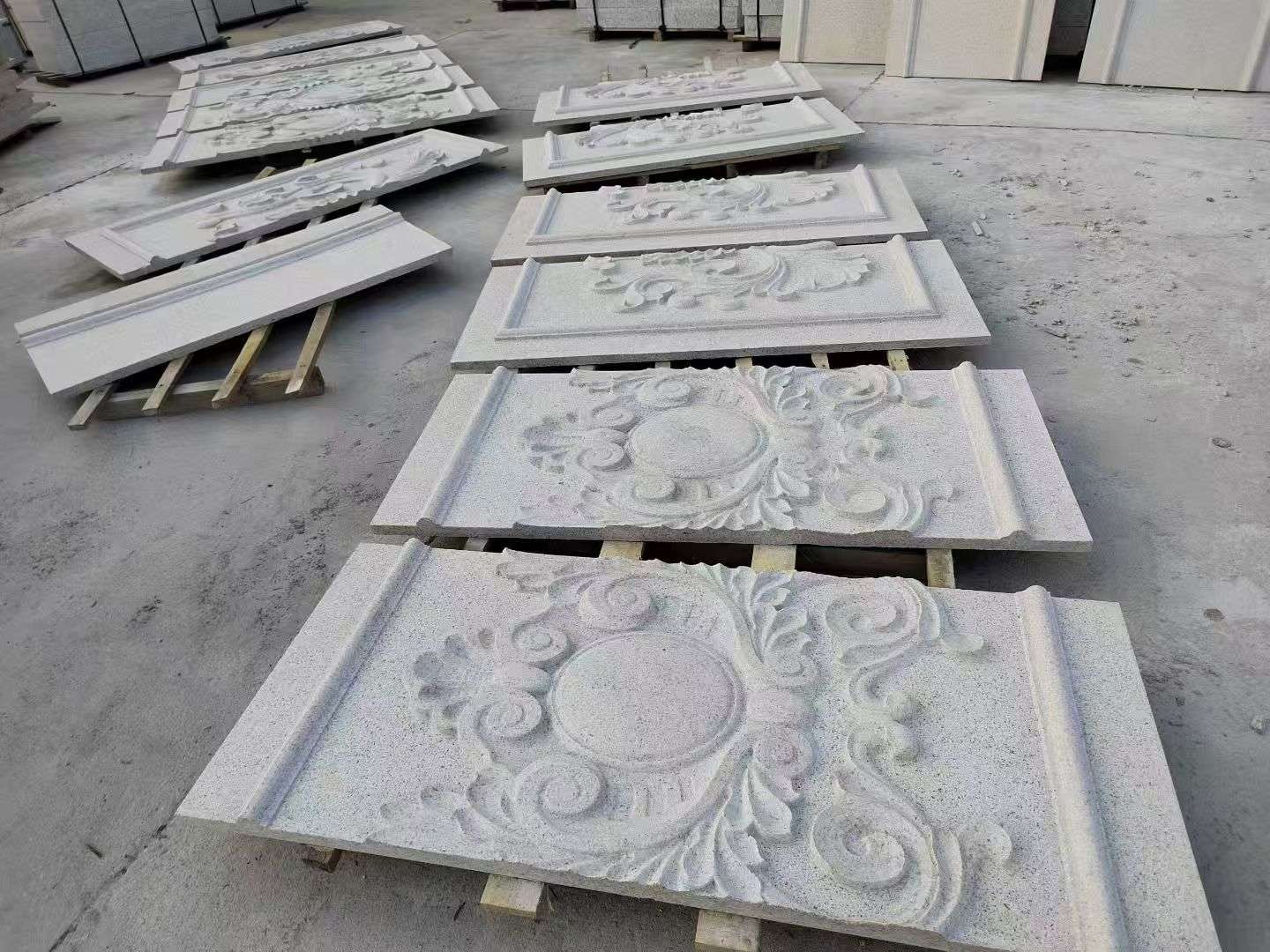 吉林省 芝麻白干挂雕花板