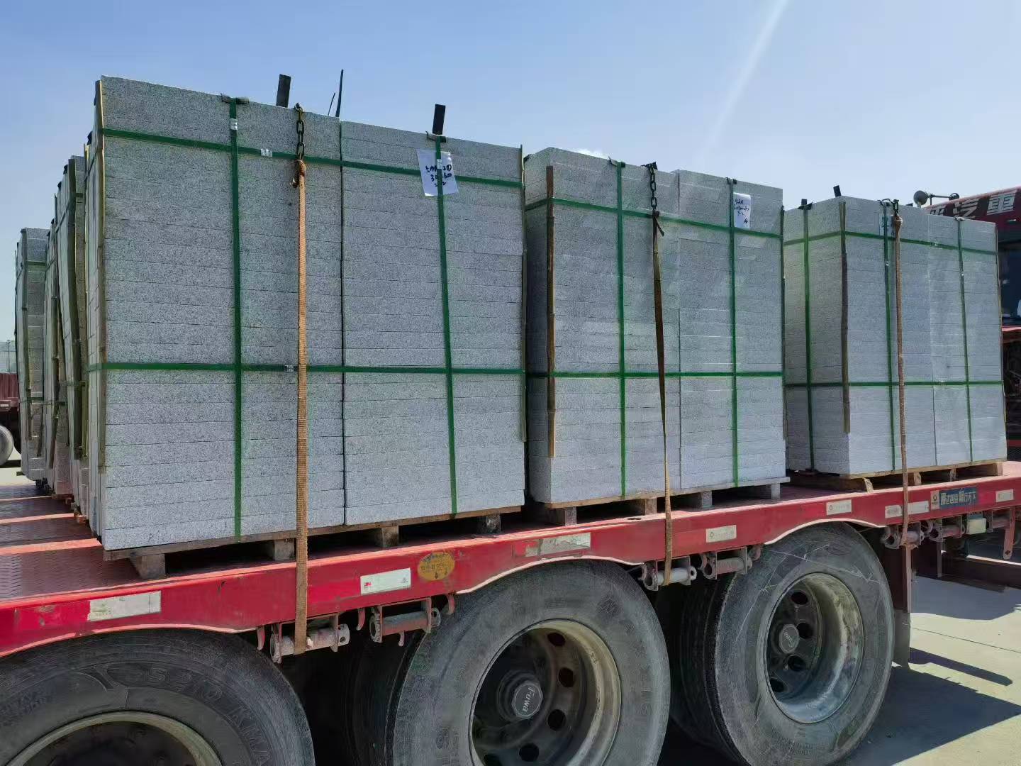 吉林省 芝麻白花岗岩地铺石